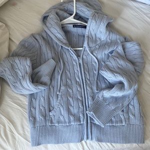 Brandy melville zip up sweatshirt